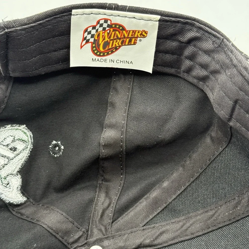 Dale Earnhardt Jr. #88 Amp Energy Green Black Baseball Hat Cap NASCAR‎ Strapback